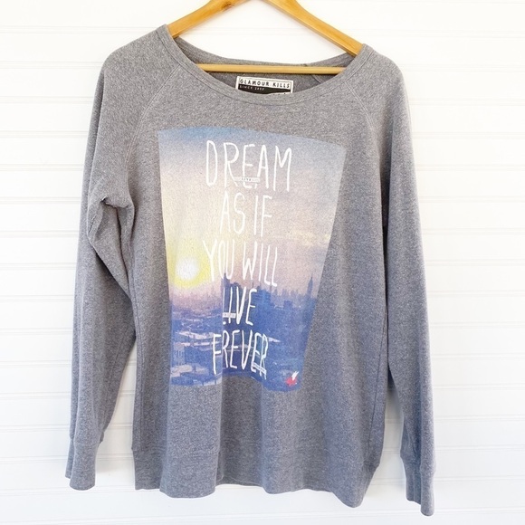 Graphic Crewneck sweatshirt Size Medium - Picture 1 of 9